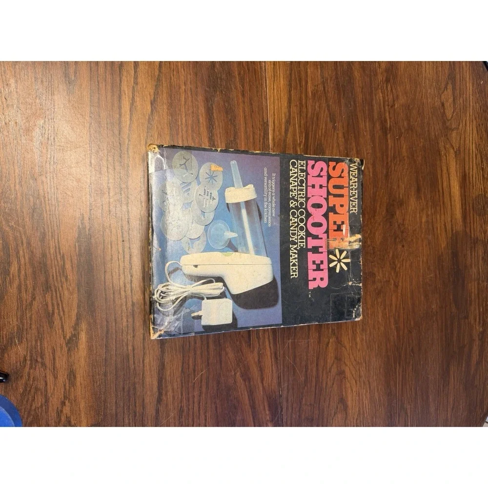 Vintage Wear-Ever Super Shooter 70001 Electric Cookie Candy Maker w/Box - Tested